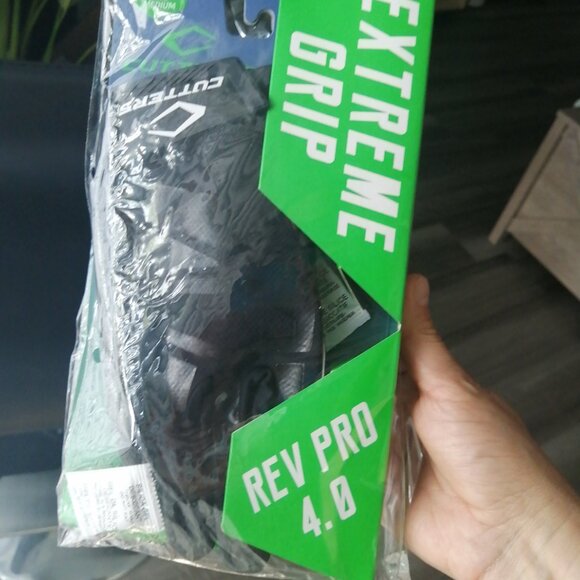 Cutters Football Gloves Rev Pro 4.0 Receiver M - Picture 5 of 5